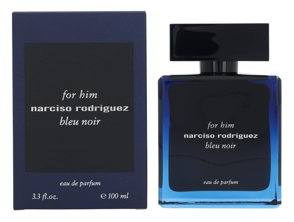 Narciso Rodriguez For Him Bleu Noir For Men Parfum Spray, 3.3 Fl Oz