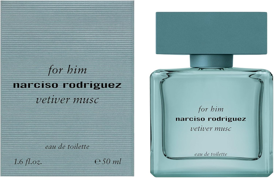 Narciso Rodriguez Vetiver Musc For Him Eau De Toilette 1.6 Fl Oz