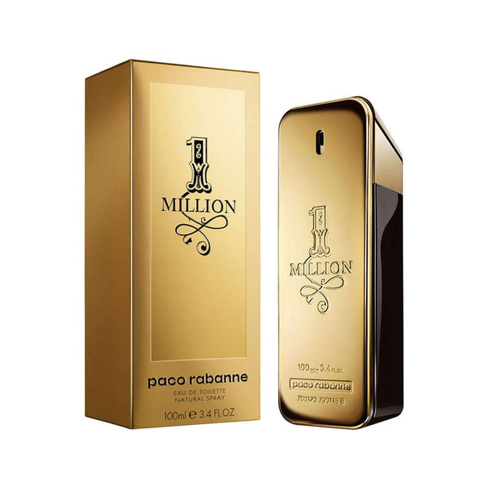 Paco Rabanne 1 Million Eau De Toilette For Men - 3.4 Oz