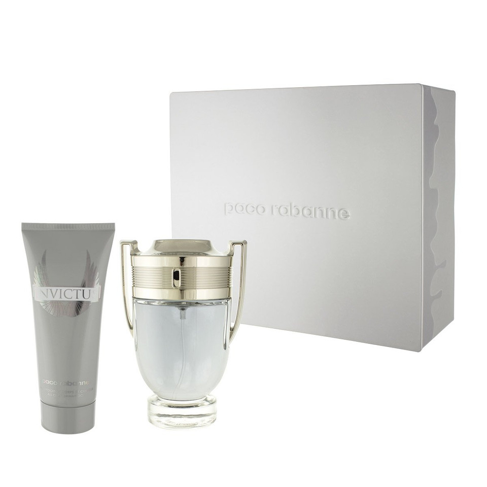Paco Rabanne 2 Piece Invictus Eau De Toilette Set