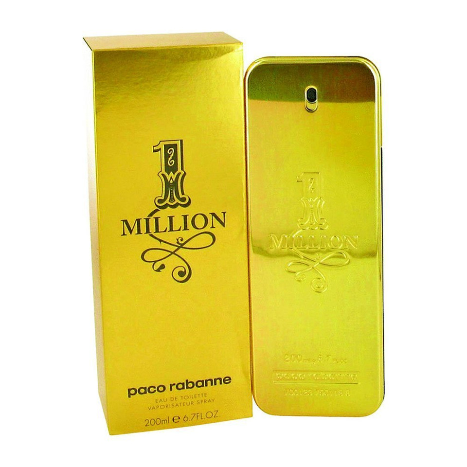 Paco Rabanne Beauty Gift 1 Million Cologne 6.7 Oz Eau De Toilette Spray For Men