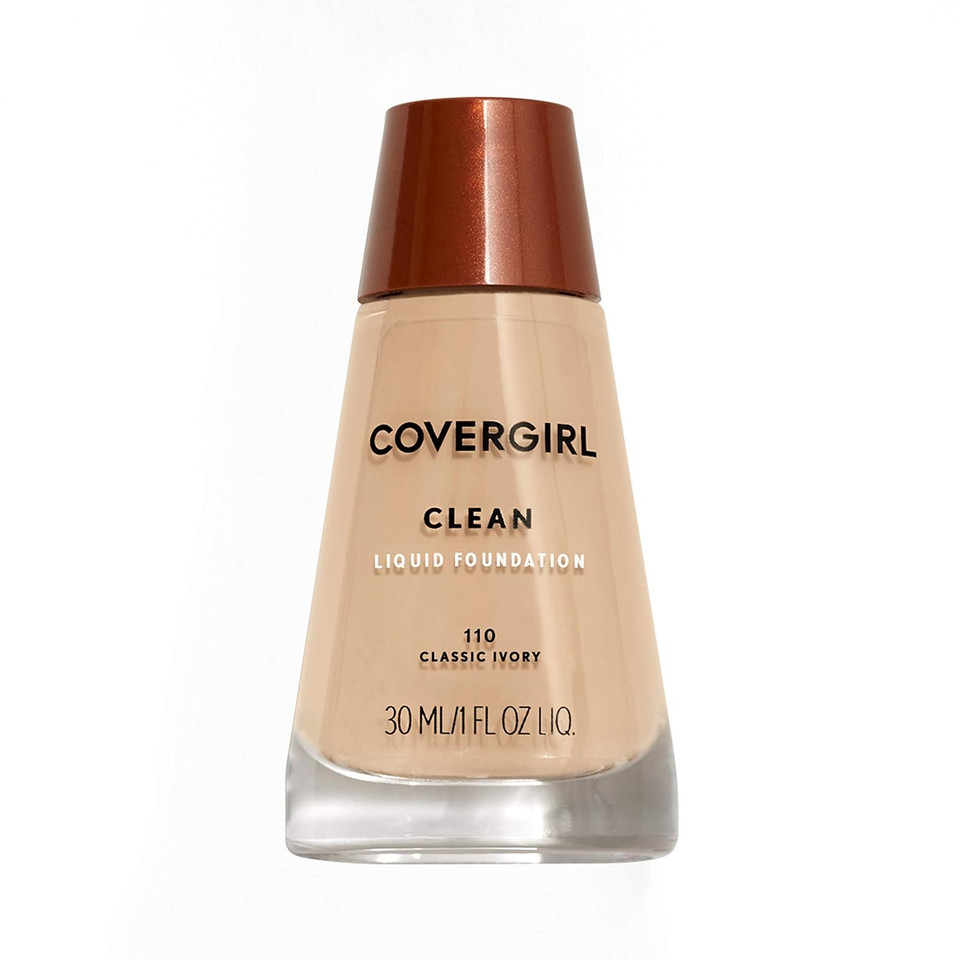 Covergirl Clean Normal Skin Foundation110 Classic Ivory1 Count