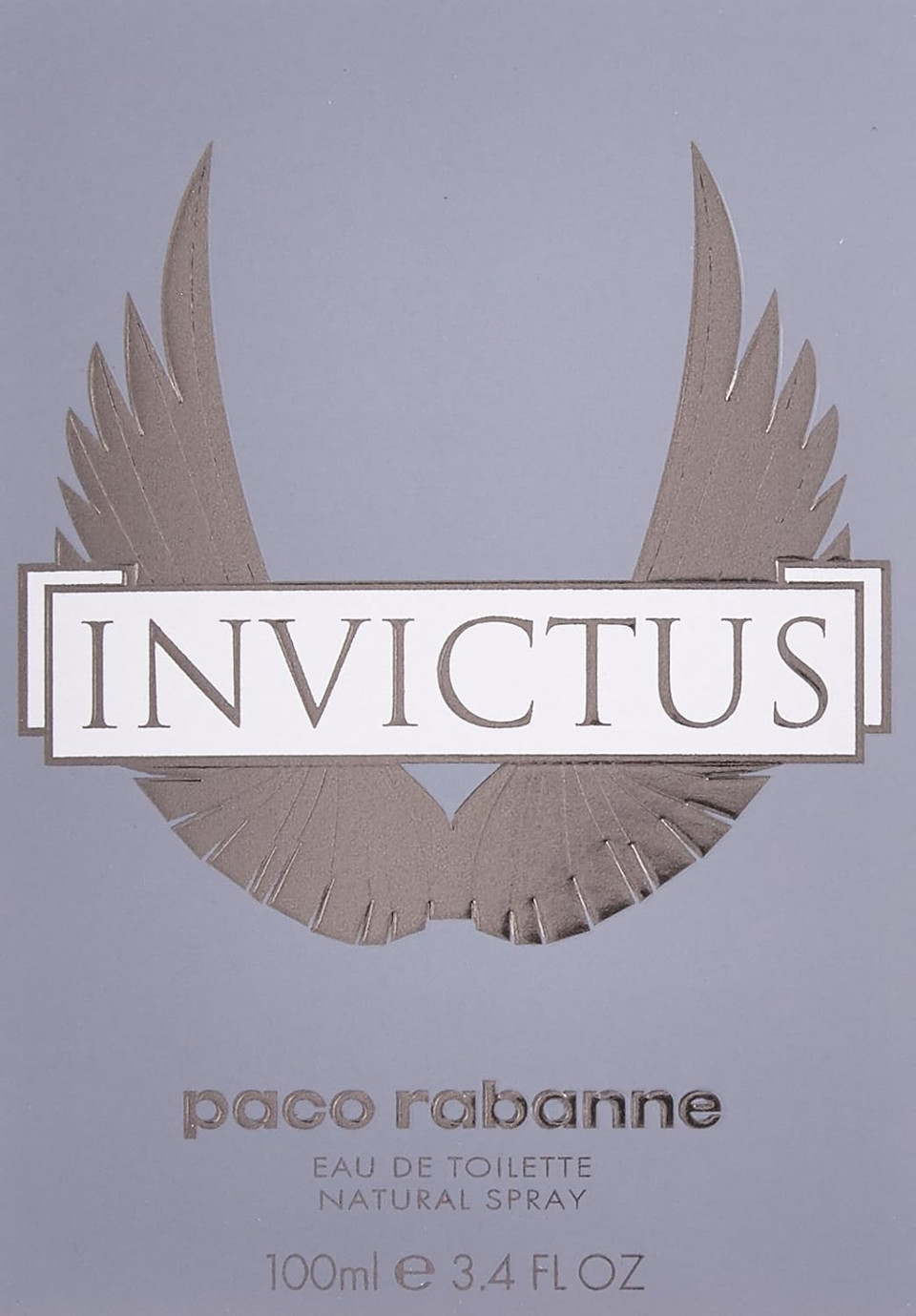 Paco Rabanne Invictus For Men Edt Spray 3.4 Oz