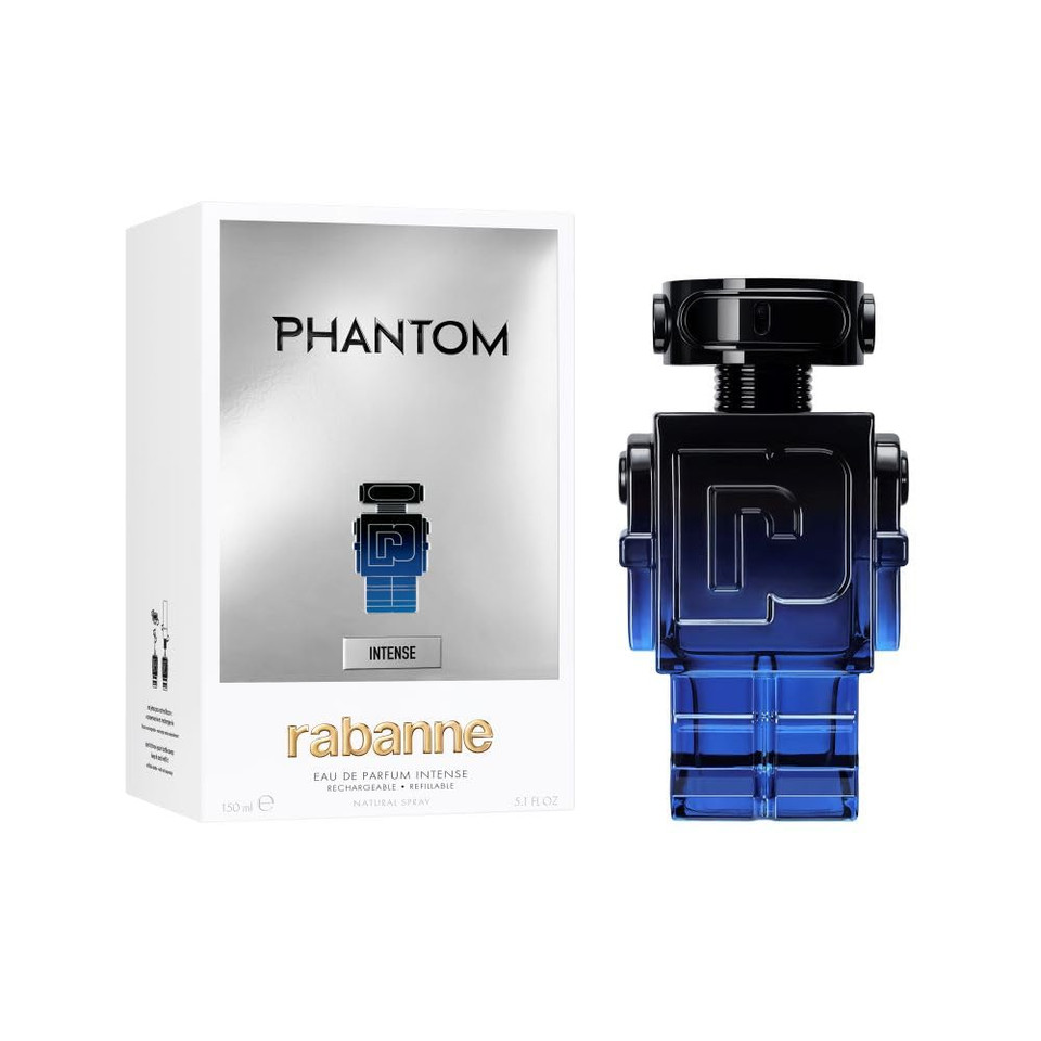 Paco Rabanne Phantom Intense Eau De Parfum Spray For Men,1.7 Ounce