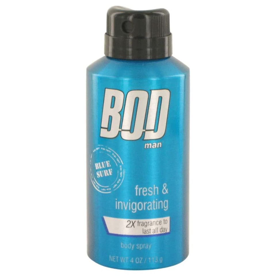 Parfums De Coeur Bod Man Blue Surf Body Spray 4 Oz For Men