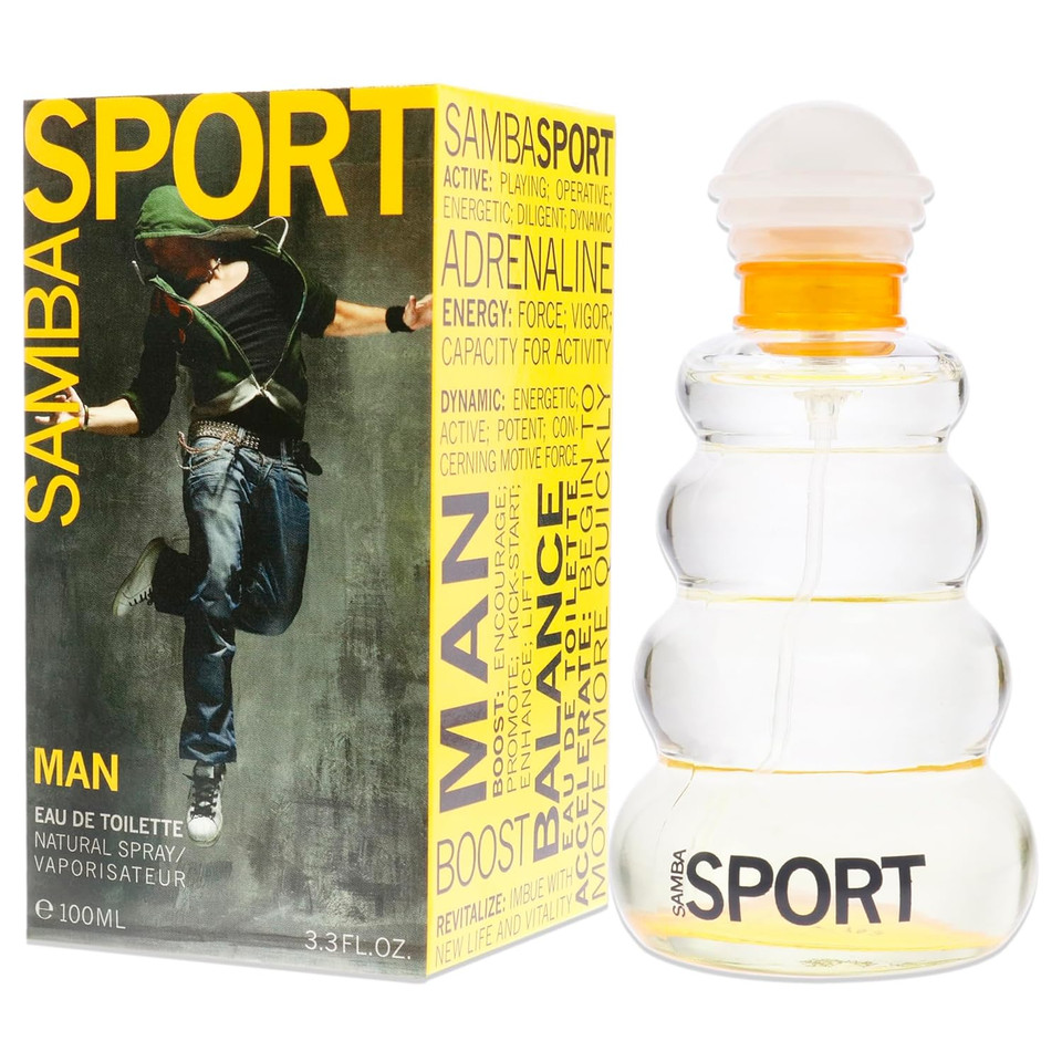 Perfumers Workshop Samba Sport For Men - 3.3 Oz Edt Spray