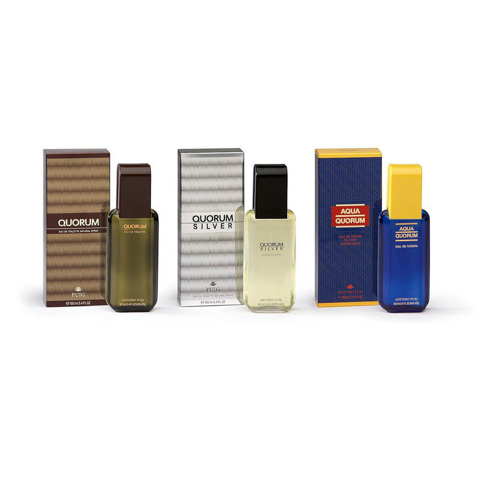 Quorum Antonio Puig Aqua For Men Edu De Toilette Spray, 3.4 Ounce