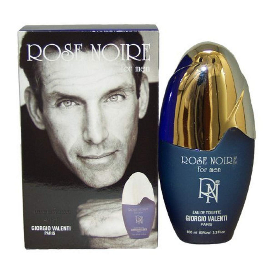 Rose Noire Men Eau-De-Toilette Spray By Giorgio Valenti, 3.3 Ounce