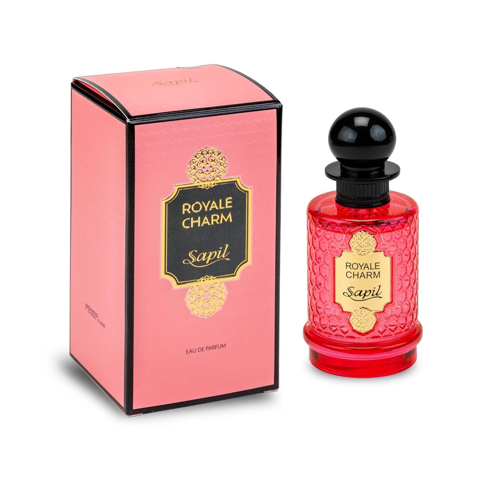 Sapil Royale Flair Unisex Eau De Parfum  Spicy Woody Oud & Amber Blend  Long-Lasting Premium Luxury Fragrance For Men & Women  Arabic Dubai Perfume  3.38 Oz