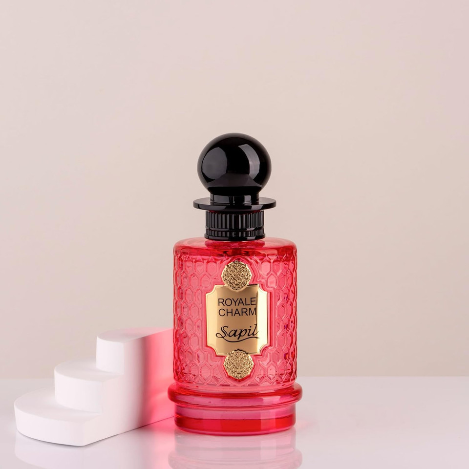 Sapil Royale Flair Unisex Eau De Parfum  Spicy Woody Oud & Amber Blend  Long-Lasting Premium Luxury Fragrance For Men & Women  Arabic Dubai Perfume  3.38 Oz