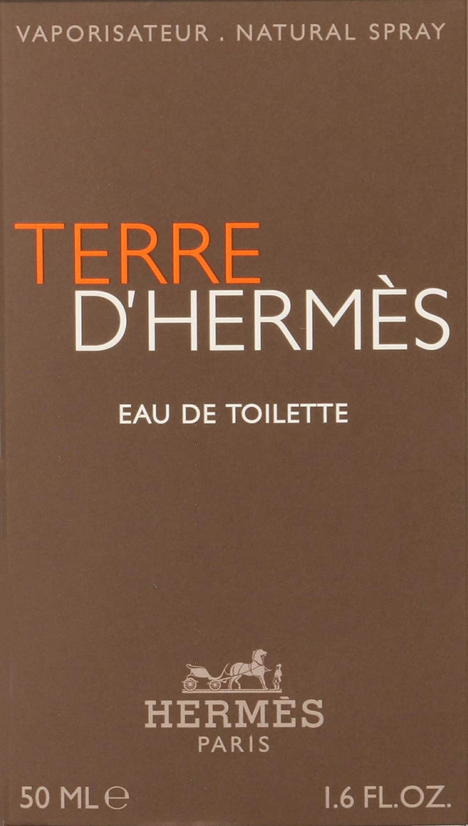 Terre D'Hermes By Hermes For Men 1.6 Oz Eau De Toilette Spray