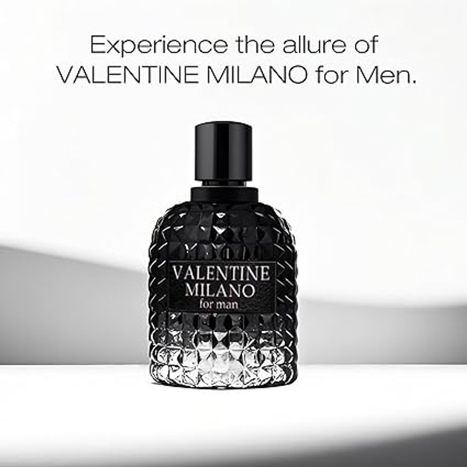 Men'S Cologne Gift Set Include Valentine Milano,Valentine,Choco Musk & Vintage Heroes Noir - 3.4 Fl Oz Each | Vanilla Bourbon, Leather & Amber Floral Fragrance | Luxury Eau De Toilette