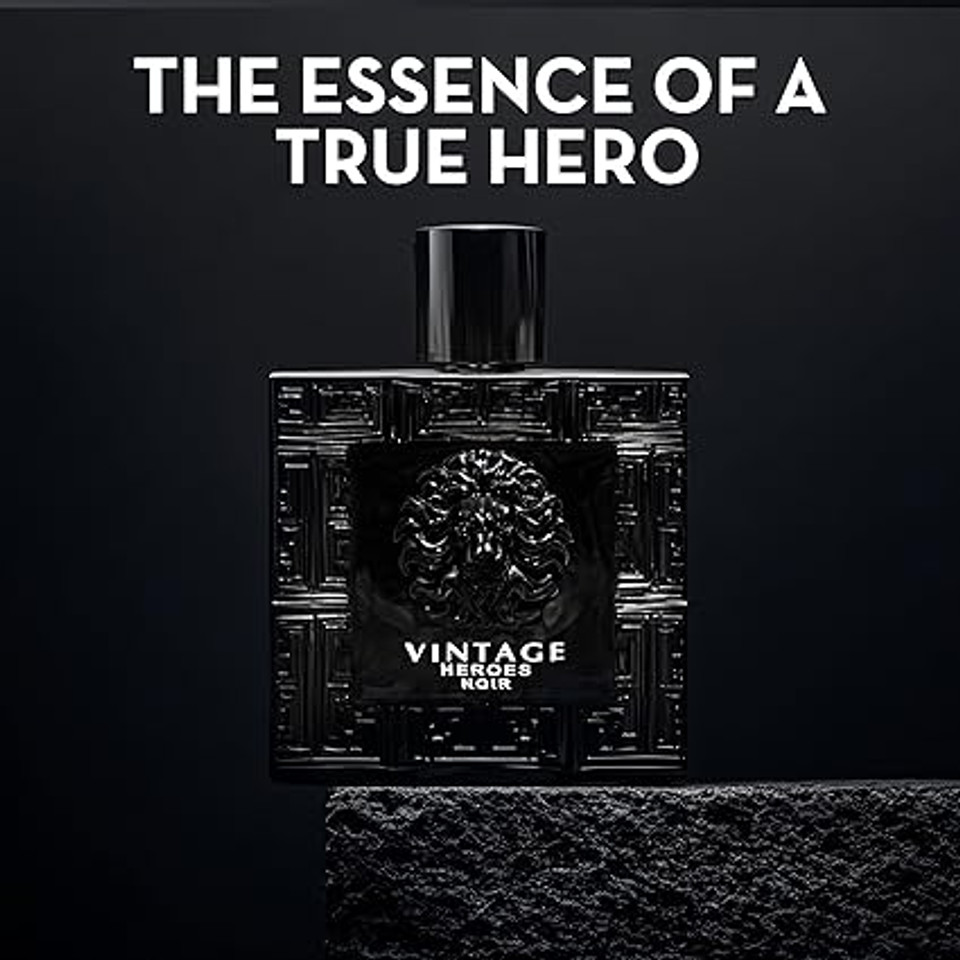 Men'S Cologne Gift Set Include Valentine Milano,Valentine,Choco Musk & Vintage Heroes Noir - 3.4 Fl Oz Each | Vanilla Bourbon, Leather & Amber Floral Fragrance | Luxury Eau De Toilette