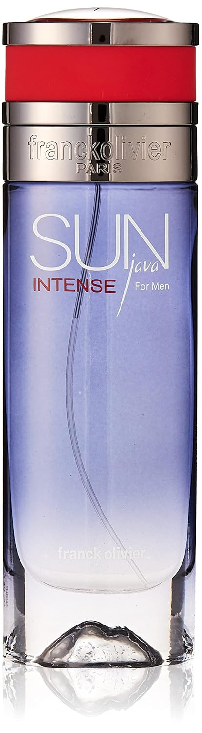 Franck Olivier Sun Java Intense For Men Eau De Perfume 2.5 Ounces