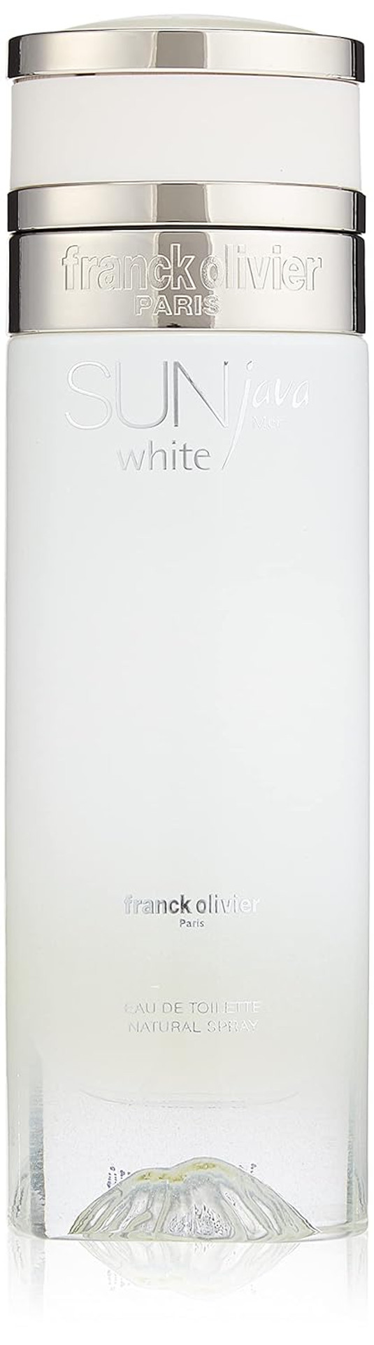 Frank Olivier Sun Java Eau De Toilette Spray For Men, White, 2.5 Ounce