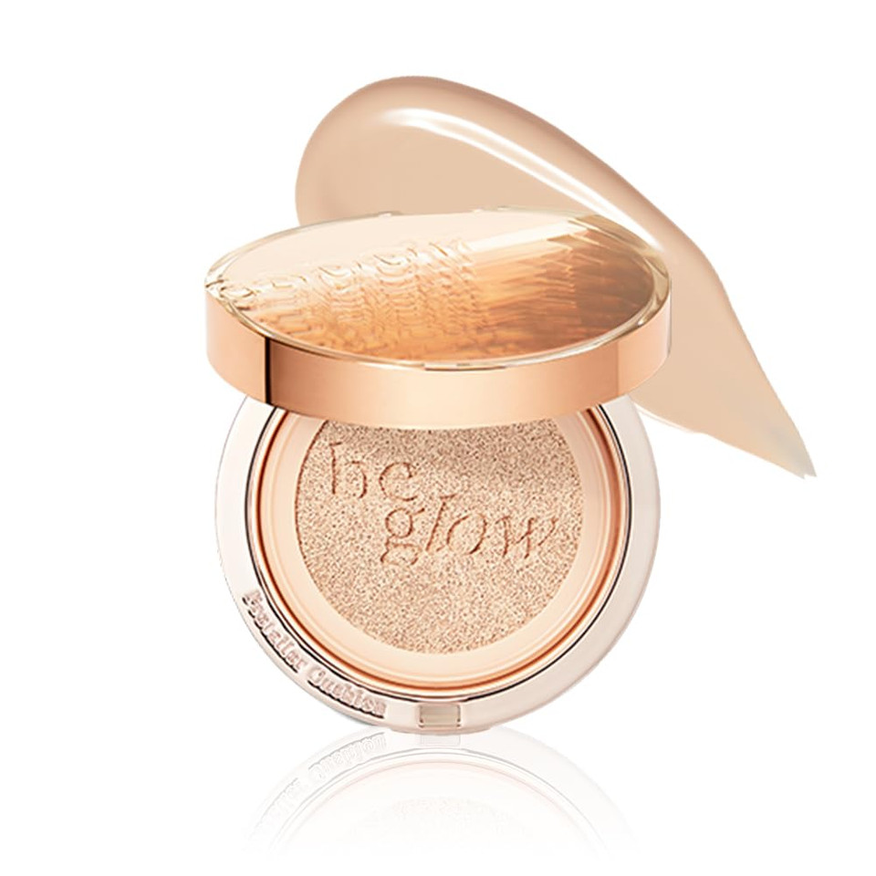 Espoir Protailor Beglow Cushion Newclass #1 Vanilla 0.46 Oz. 13G | Clear Glow Dewy Liquid Foundation Cushion | Thin, Smooth Layering Coverage For Dry Skin | Korean Base Makeup | Refill Not Includednew Class #1 Vanilla