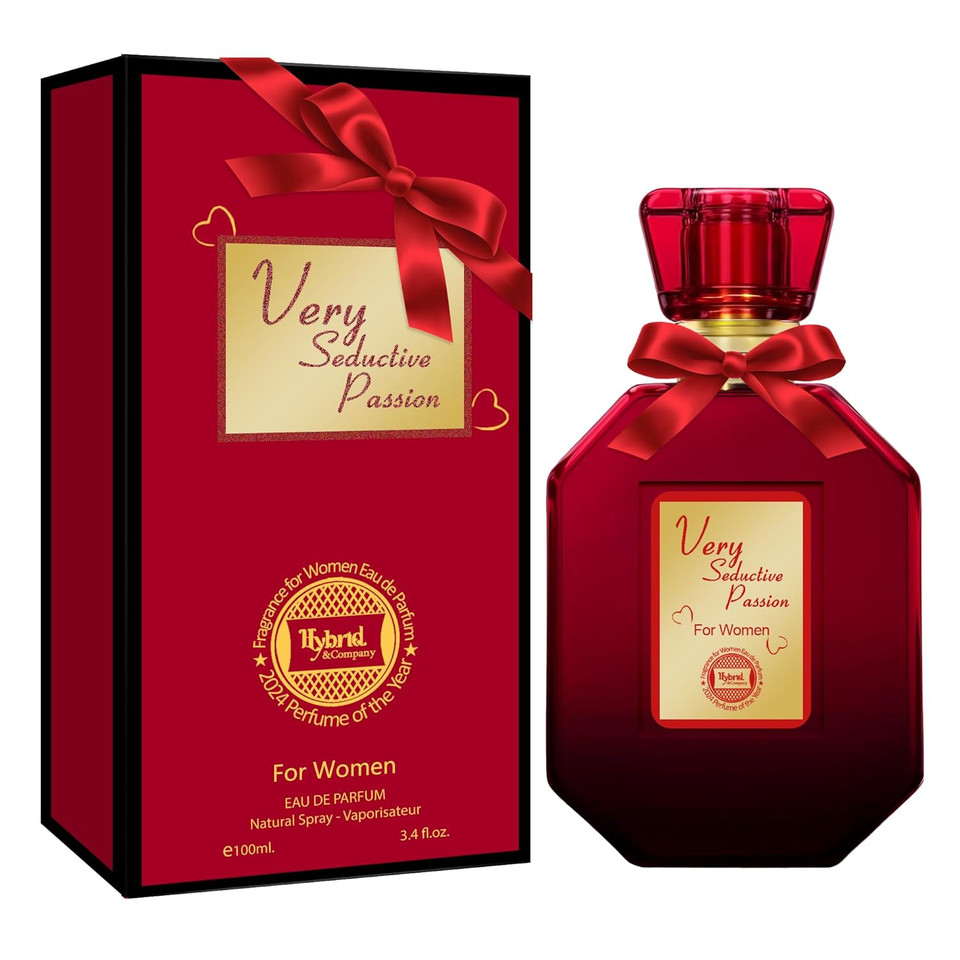Hybrid & Company Maison De Parfum For Women Eau De Parfum Natural Spray Sensual Scent, 3.4 Fl Oz