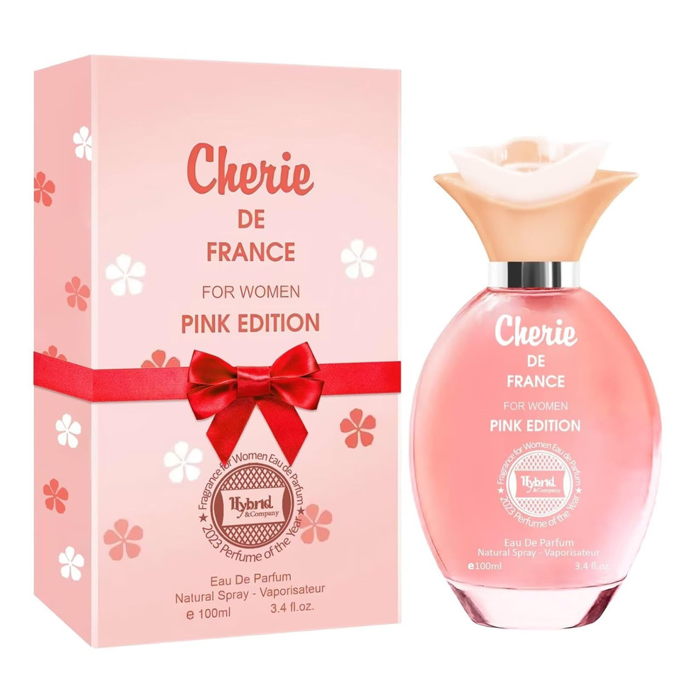 Hybrid & Company Mession De New York Rouge Extrait Eau De Parfum Natural Spray Fresh Floral Scent, 3.4 Fl Oz