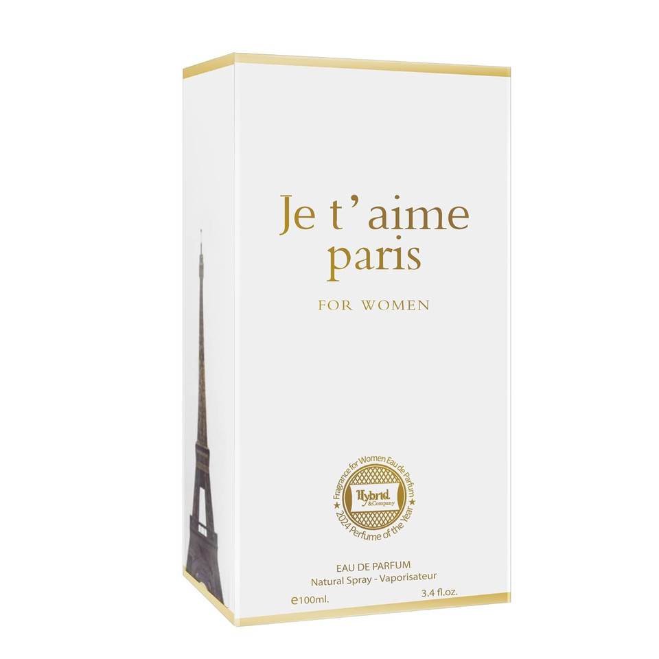Hybrid & Company Women Miss Caroline Eau De Parfum Natural Spray Vaporisateur 3.4 Fl Oz