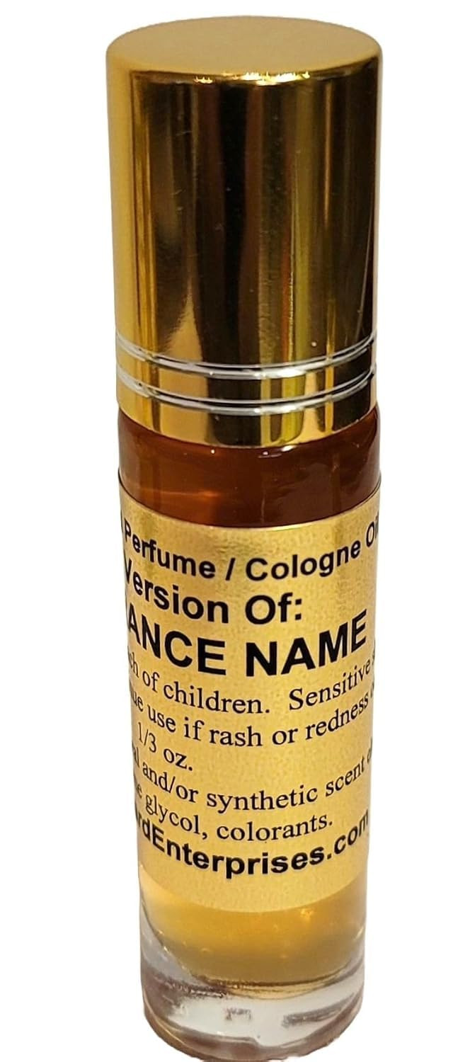 Hywd Enterprises Perfume Oil Comparable To Tatiana For Women, Fragrance Rendition, Eau De Parfum, 1/3 Oz. (10Ml) Glass Roll On
