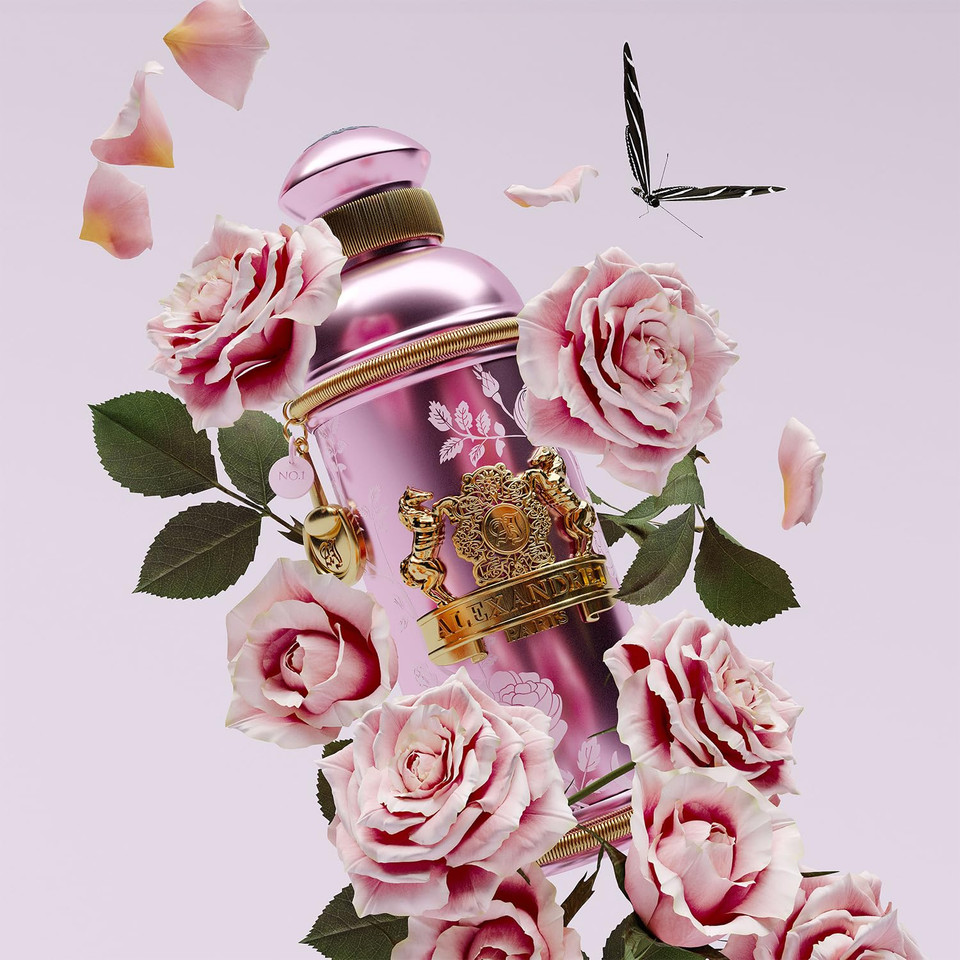 Rose Oud Eau De Parfum Spray For Women 3.4 Fl Oz / 100Ml