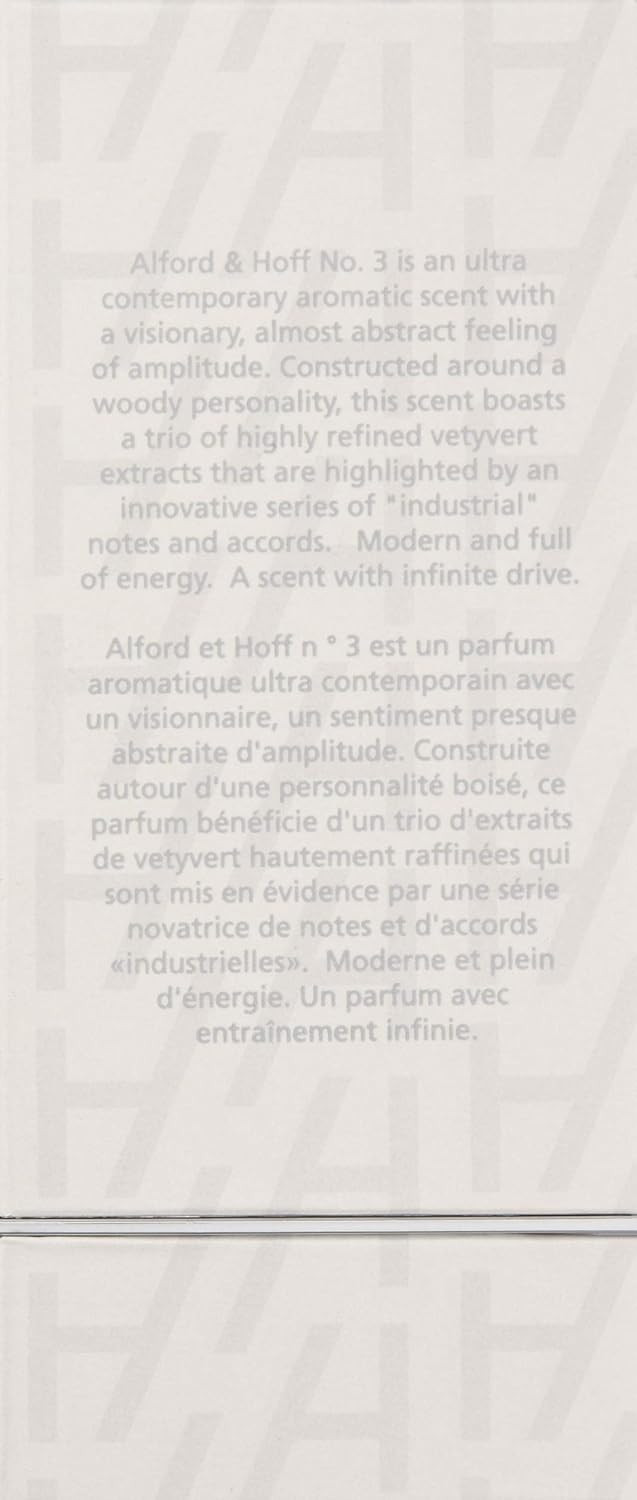 Alford & Hoff No. 3, 3.4 Fl Oz
