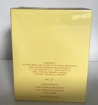 Jean Charles Brosseau Fleurs D'Ombre Bergamote 100 Ml Eau De Toilette Spray, 3.4 Ounce