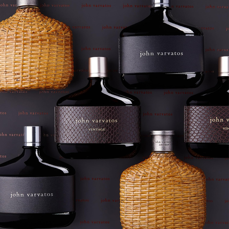 John Varvatos Men'S Cologne, Vintage Eau De Toilette Edt Spray, Aromatic Chypre Scent With Notes Of Quince Paste, Patchouli & Tobacco Leaf