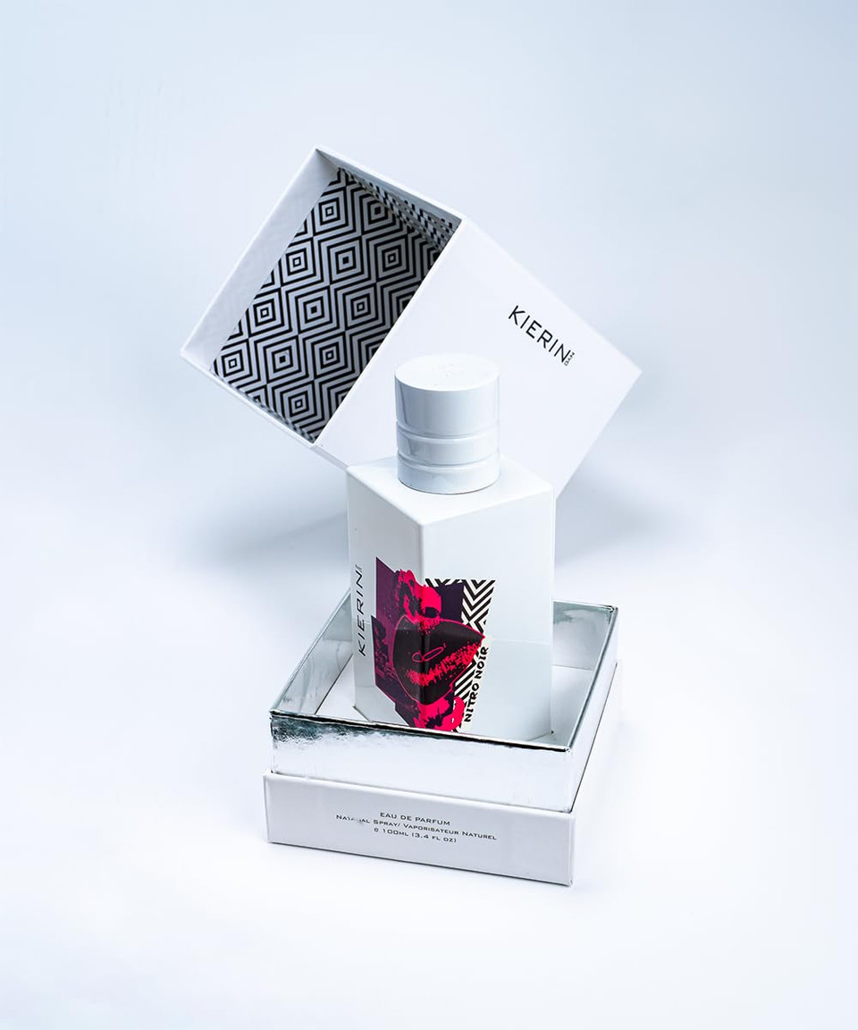 Nitro Noir Eau De Parfum Spray For Men And Women - Intense And Alluring Fragrance | Long-Lasting Scent With Notes Of Blackcurrant And Vanilla - 50 Ml