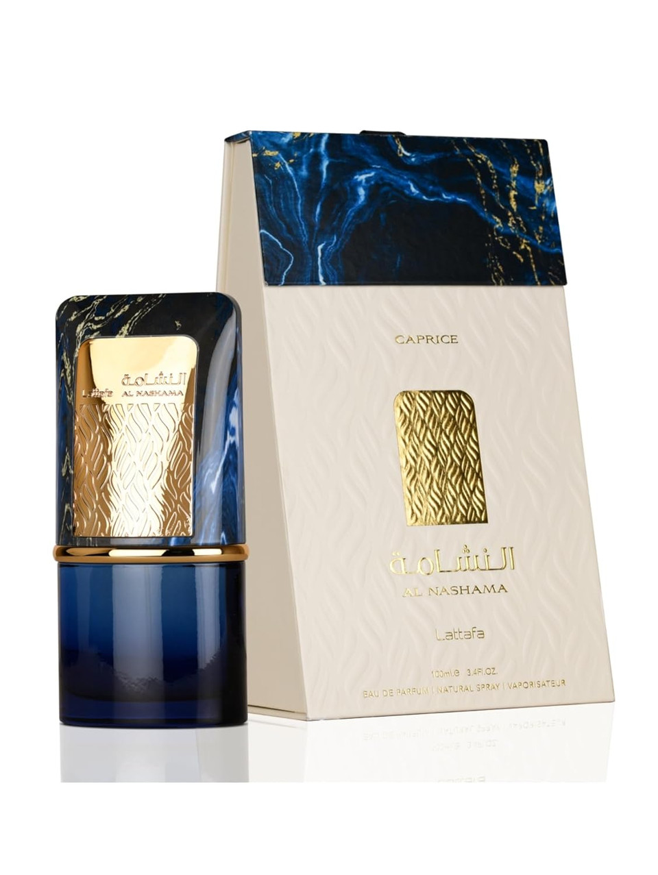 Lattafa Al Nashama Caprice Eau De Parfum Spray For Unisex, 3.4 Ounce