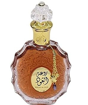 Lattafa Rouat Al Oud For Unisex Eau De Parfum Spray, 3.4 Ounce