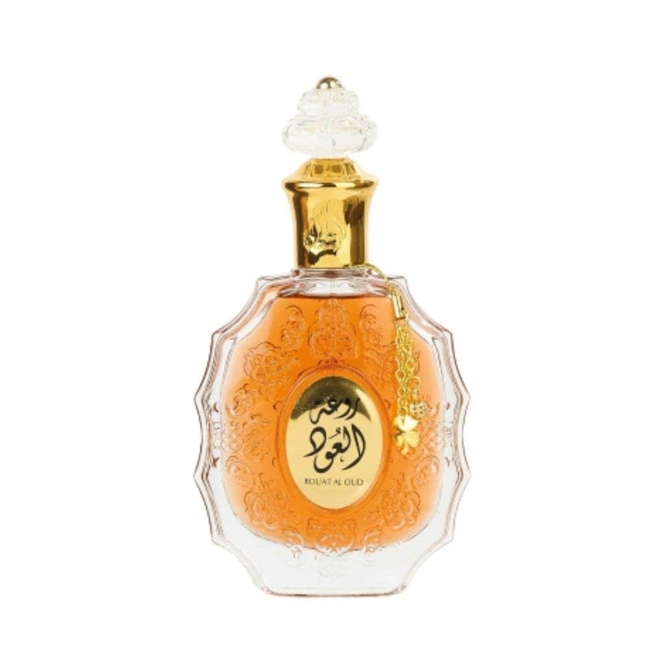 Lattafa Rouat Al Oud For Unisex Eau De Parfum Spray, 3.4 Ounce