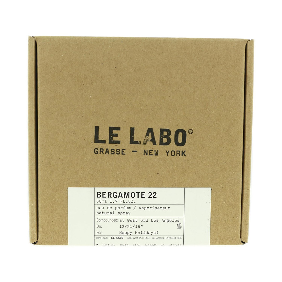 Le Labo Bergamote 22 Eau De Parfum 1.7Oz/50Ml Spray New In Box