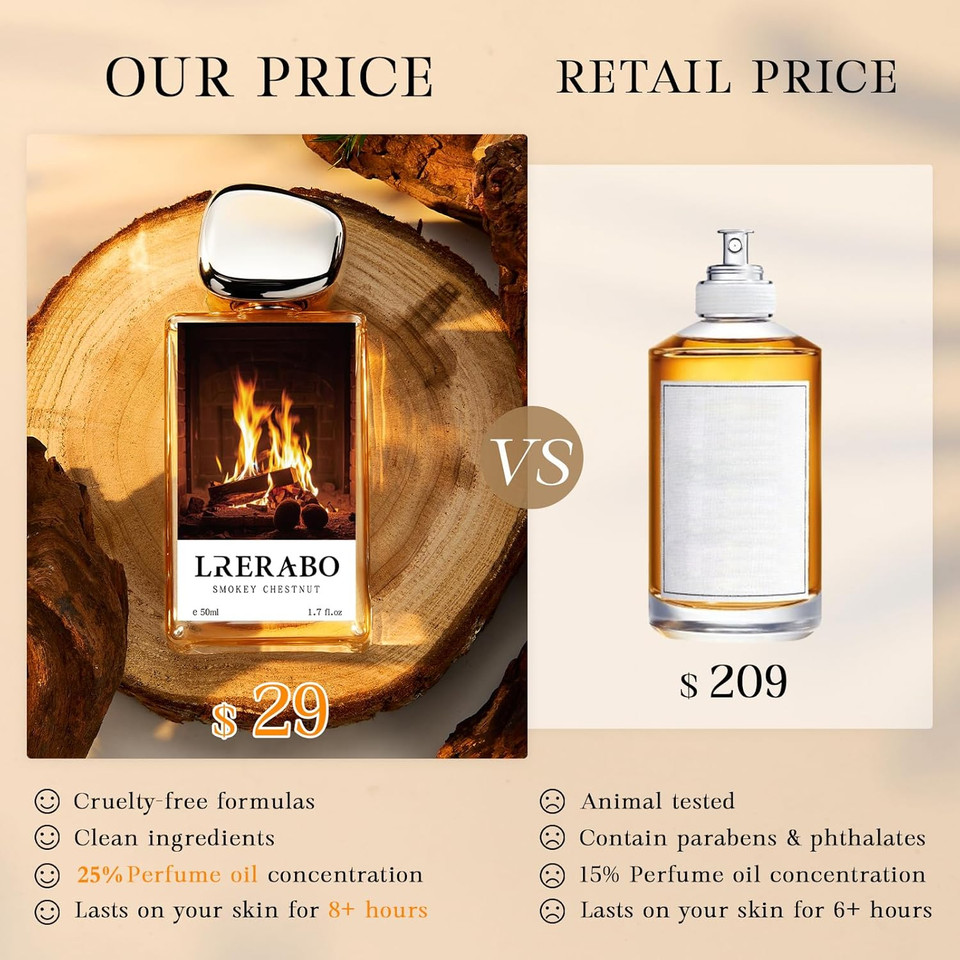 Gourmand White Flowers Eau De Parfum Inspired By Vik&Rolf'S Flowerbomb, Long Lasting Pheromone Perfume For Women, Paraben Free, Vegan, Womens Hair Perfume Spray - 1.7 Fl Oz (50Ml)