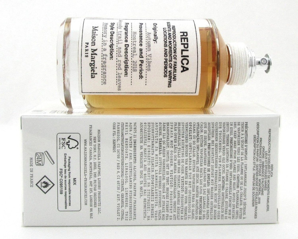 Replica Autunm Vibes For Unisex - 3.4 Oz Edt Spray