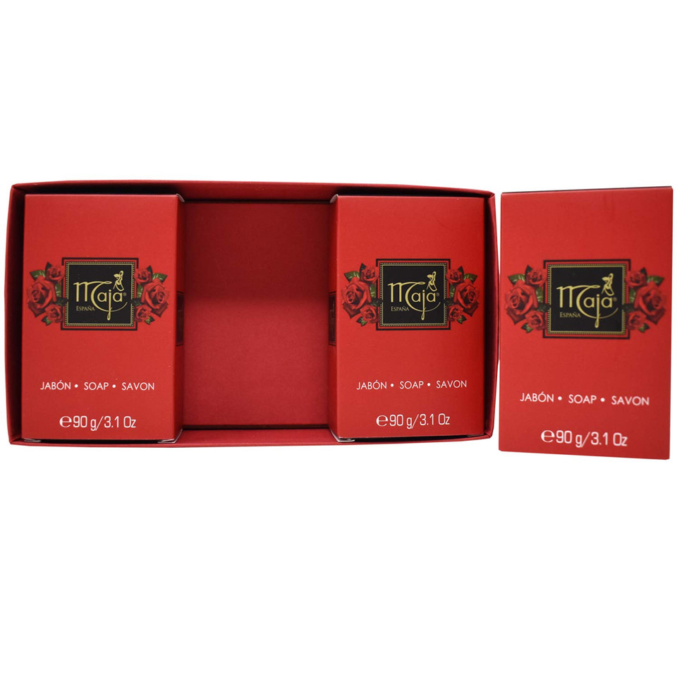 Maja By Myrurgia For Women. Set-Set Of 3 Soaps And All Are 3.1 Oz