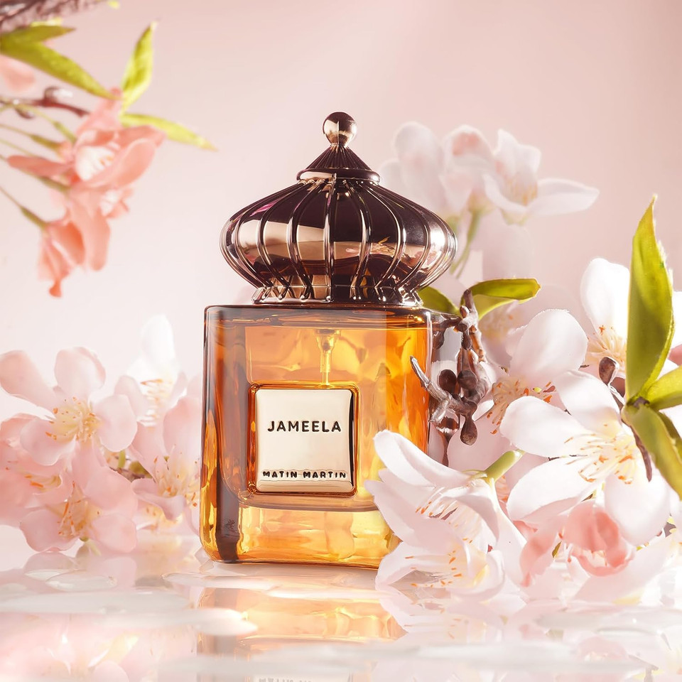 Jameela - Luxury Arabian Perfume For Women - Floral Fragrance With Notes Of Vanilla, Bergamot, Jasmine, Cedar - Arabic Long Lasting Scent - Eau De Parfum - Travel Size - 3.4 Oz Edp Spray