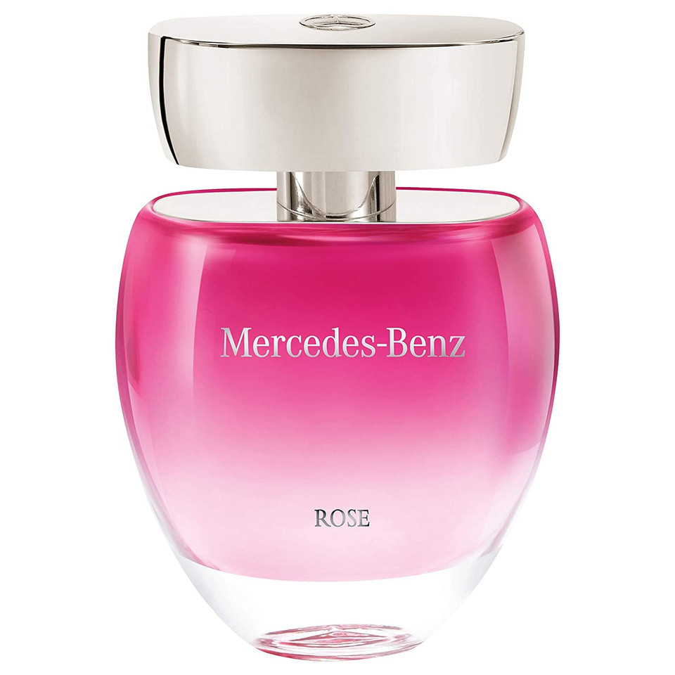 Mercedes-Benz - Rose - Professional Fragrance For Women - Elegant And Irresistible - Romantic And Stylish - Naturally Infused And Crafted - Sweet, Fresh And Young - Eau De Toilette - 2 Oz