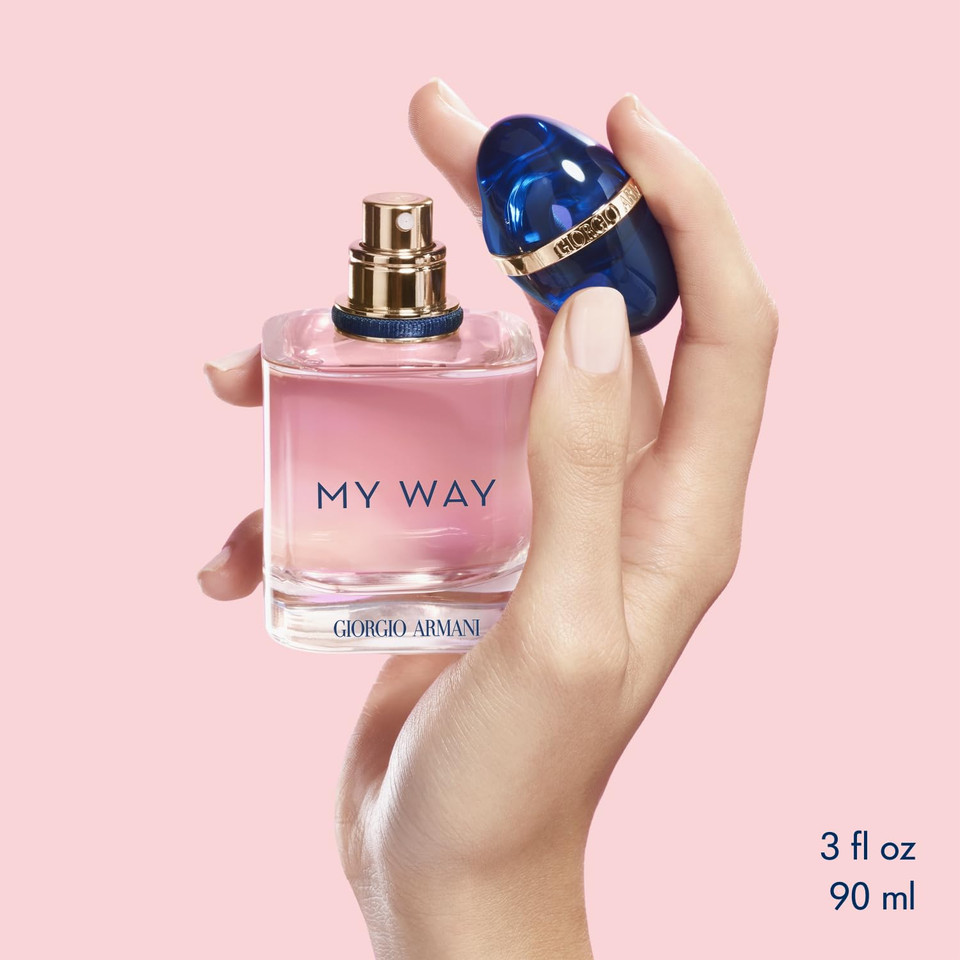Armani Beauty - My Way - Eau De Parfum - Women'S Perfume - Floral Woody Fragrance - Bergamot, Orange Blossom, Tuberose, Jasmine, Cedarwood, Vanilla And White Musk Notes