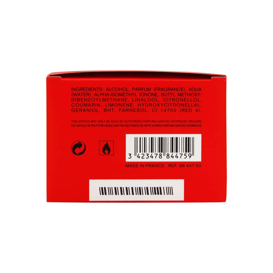 Narciso Rodriguez Rouge For Her 3.0 Oz Eau De Parfum Spray Narciso Rodriguez Rouge For Her 3.0 Oz Eau De Parfum Spray