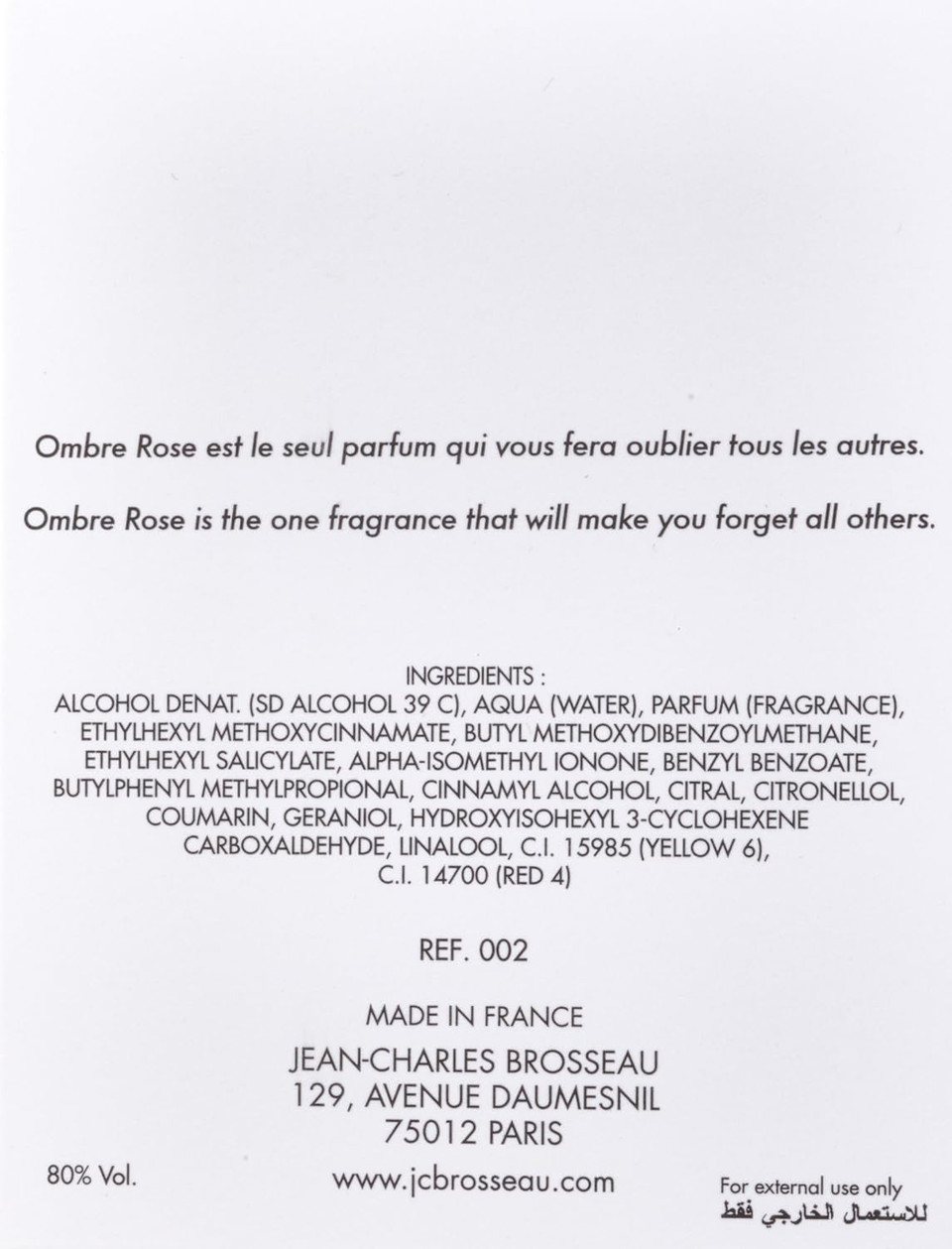 Ombre Rose 1.7 Oz. Edt Spray Women