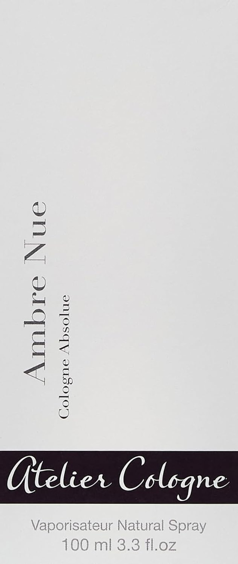 Atelier Cologne Absolue Spray, Ambre Nue, 3.3 Ounce