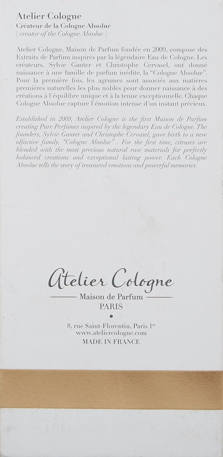 Atelier Cologne Eau De Parfum, Encens Jinhae, 6.7 Ounce