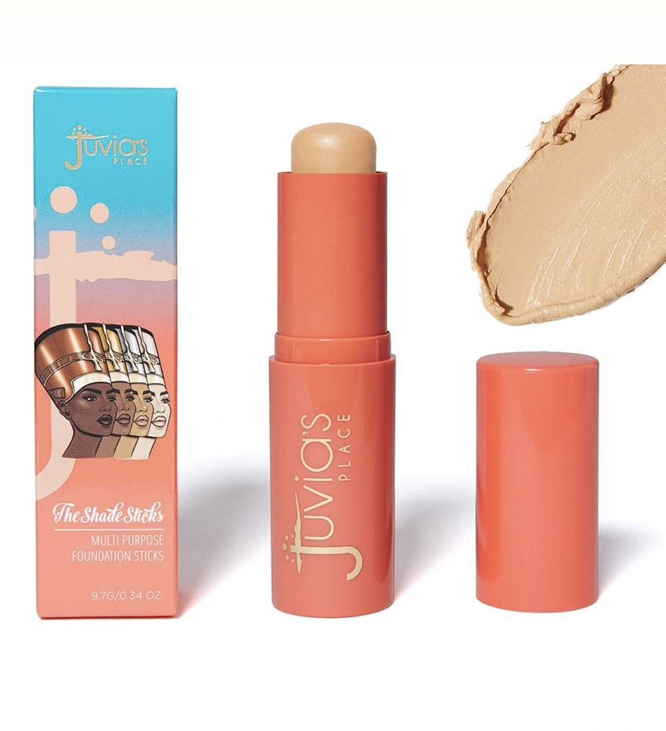 Juvia'S Place Shade Stick Foundation, Concealer, Contour, Barcelona, Light W/Neutral Warm Undertone, 34 Ozbarcelona