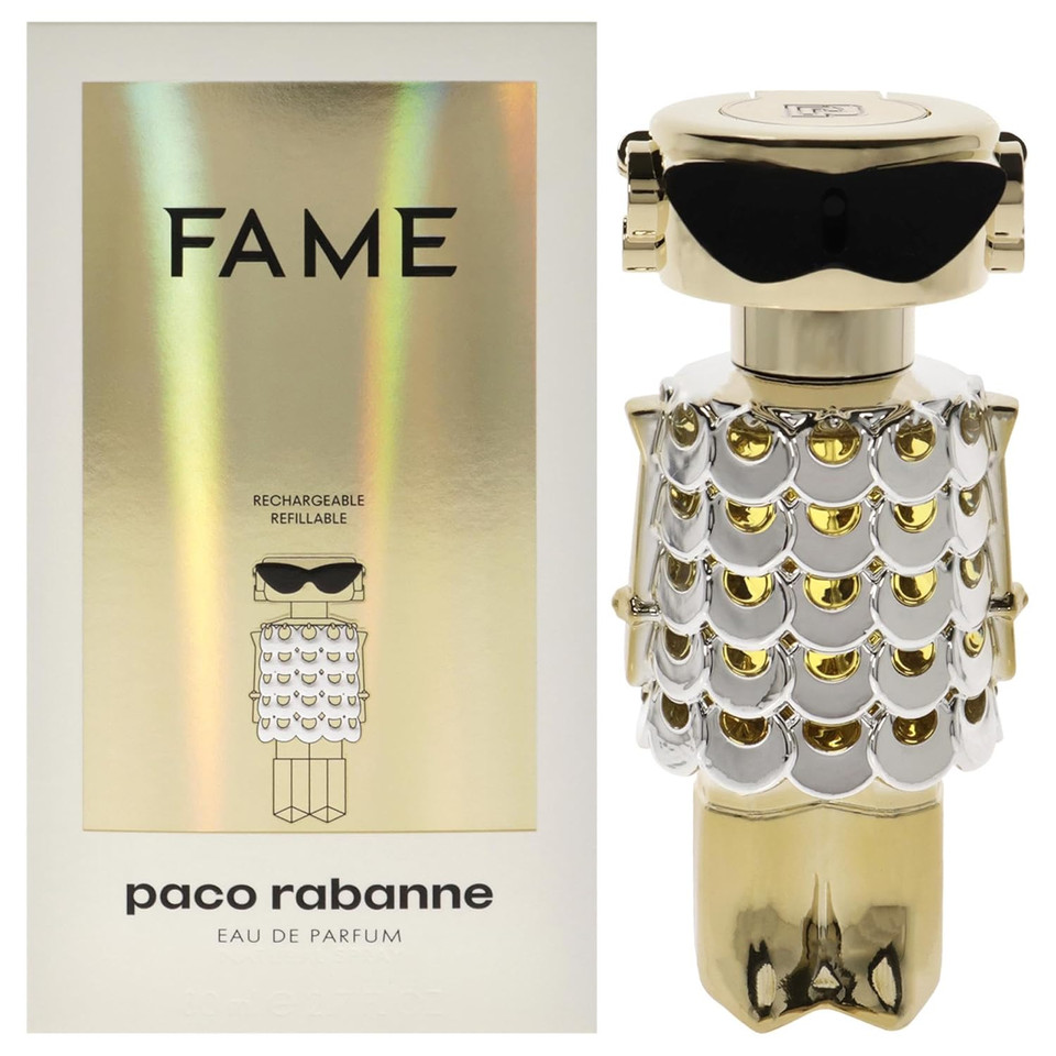 Paco Rabanne Fame 2-Piece Set For Women, (2.7 Oz Eau De Parfum Spray + 3.4 Oz Body Lotion)