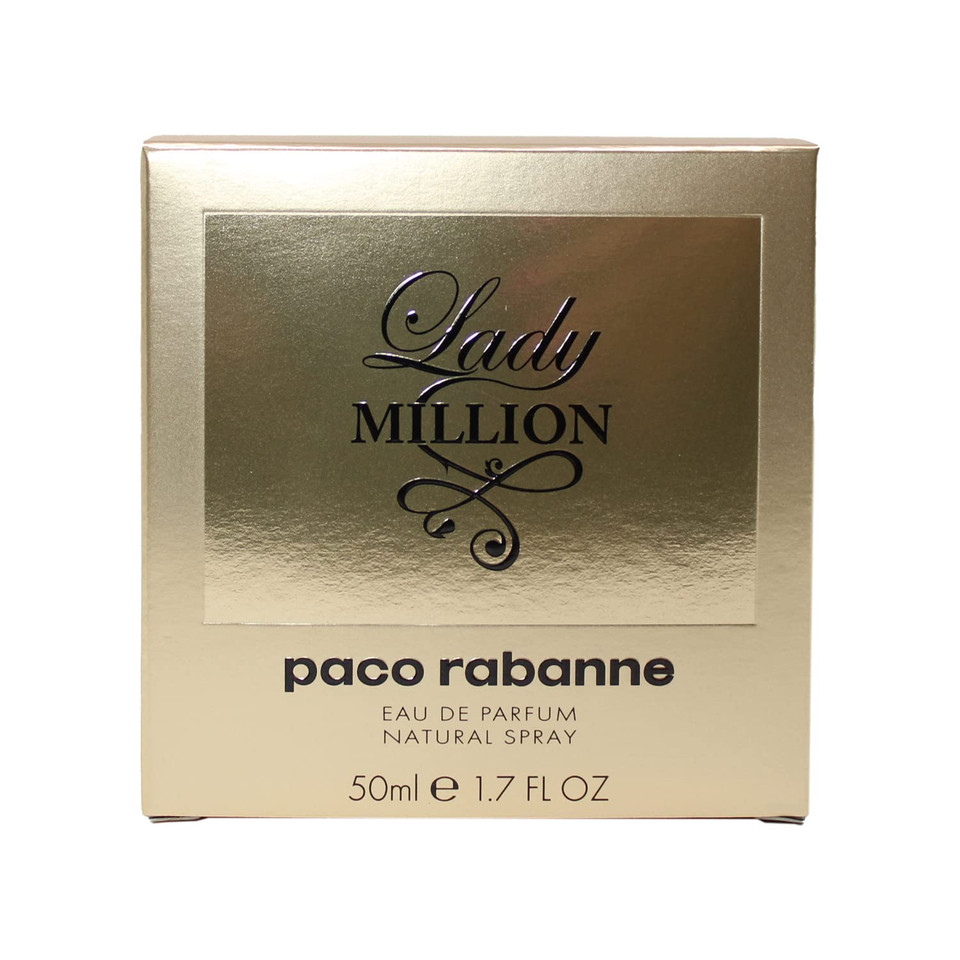 Paco Rabanne Lady Million Eau De Parfum Spray 1.7 Oz / 50 Ml For Women