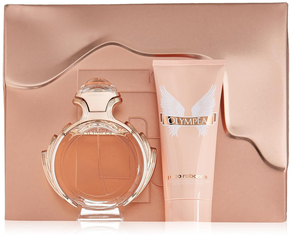 Paco Rabanne Paco Rabanne Olympea 2.7Oz Edp Spray,3.4Oz Sensual Body Lotion 2Pc Set Women, 2 Count