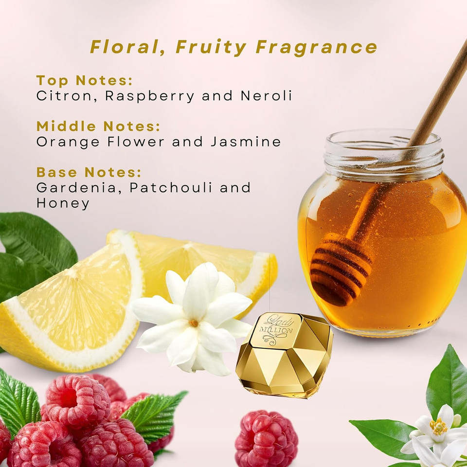 Paco Rabanne Perfume For Women Gift Set Mini Variety - Lady Million, Olympea, Fame Edt, Fame Parfum