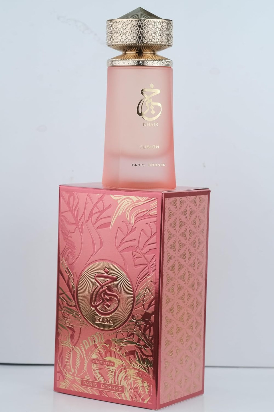 Paris Corner | Khair Fusion Lychee Perfume 3.4 Fl Oz | A Lychee Perfume Blending Fruity Notes Of Lychee, Blackcurrant, And Red Apple With Floral Elegance For An Enchanting Aroma Paris Corner | Khair Fusion Lychee Perfume 3.4 Fl Oz | A Lychee Perfume Blending Fruity Notes Of Lychee, Blackcurrant, And Red Apple With Floral Elegance For An Enchanting Aroma