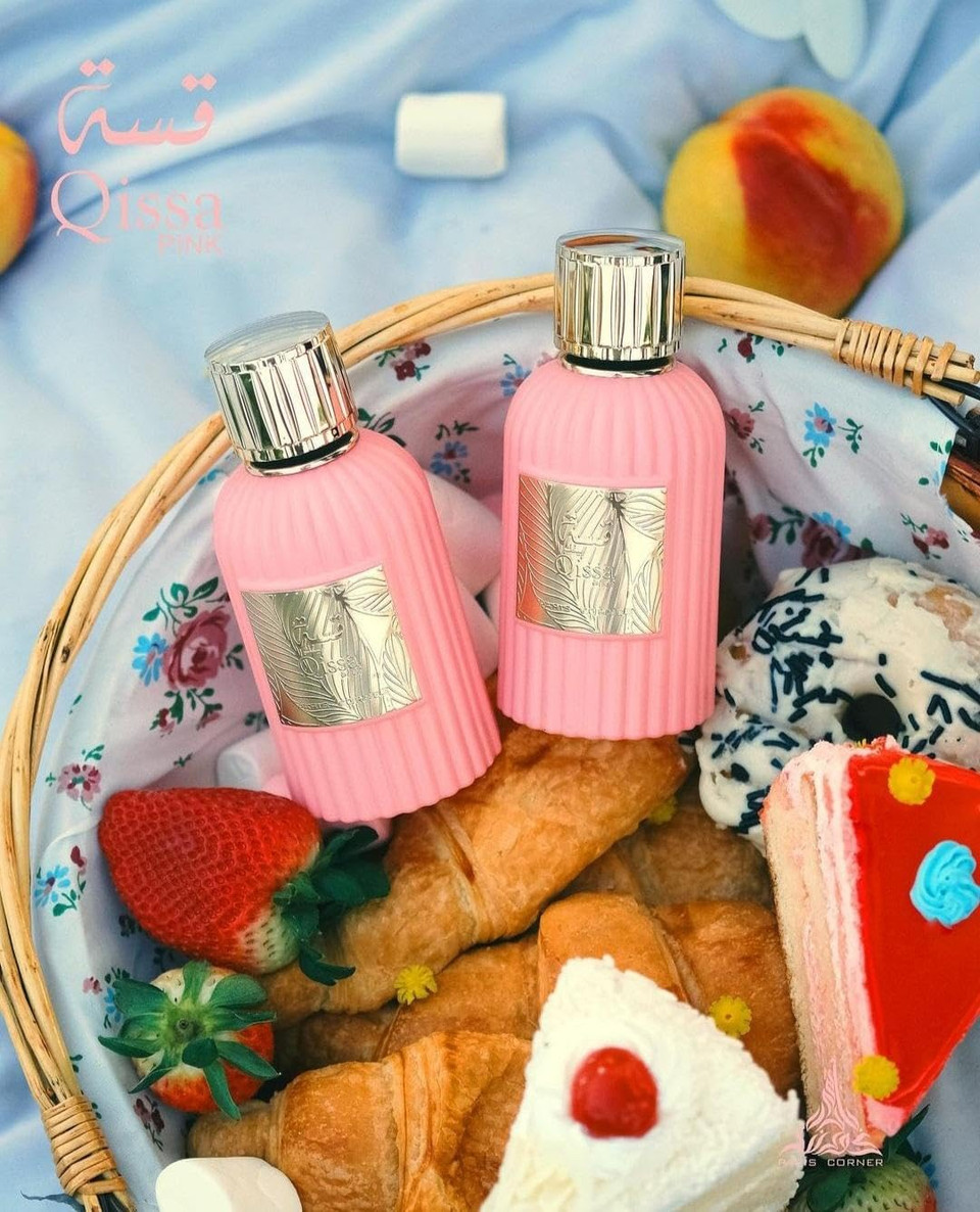 Paris Corner Qissa Pink Perfume Edp 3.4 Fl Oz Edp For Womens Fruity Fragrance